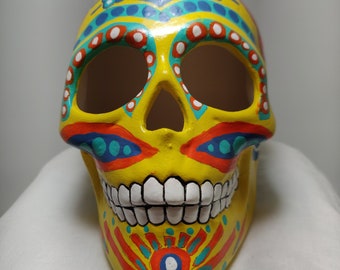 Day of the Dead Skull, Hand Painted Sugar Skull, Sugar Skull, Unique Hand Painted Skull, Limited Edition