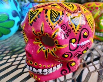 Day of the Dead Skull, Hand Painted Sugar Skull, Sugar Skull, Unique Hand Painted Skull, Limited Edition