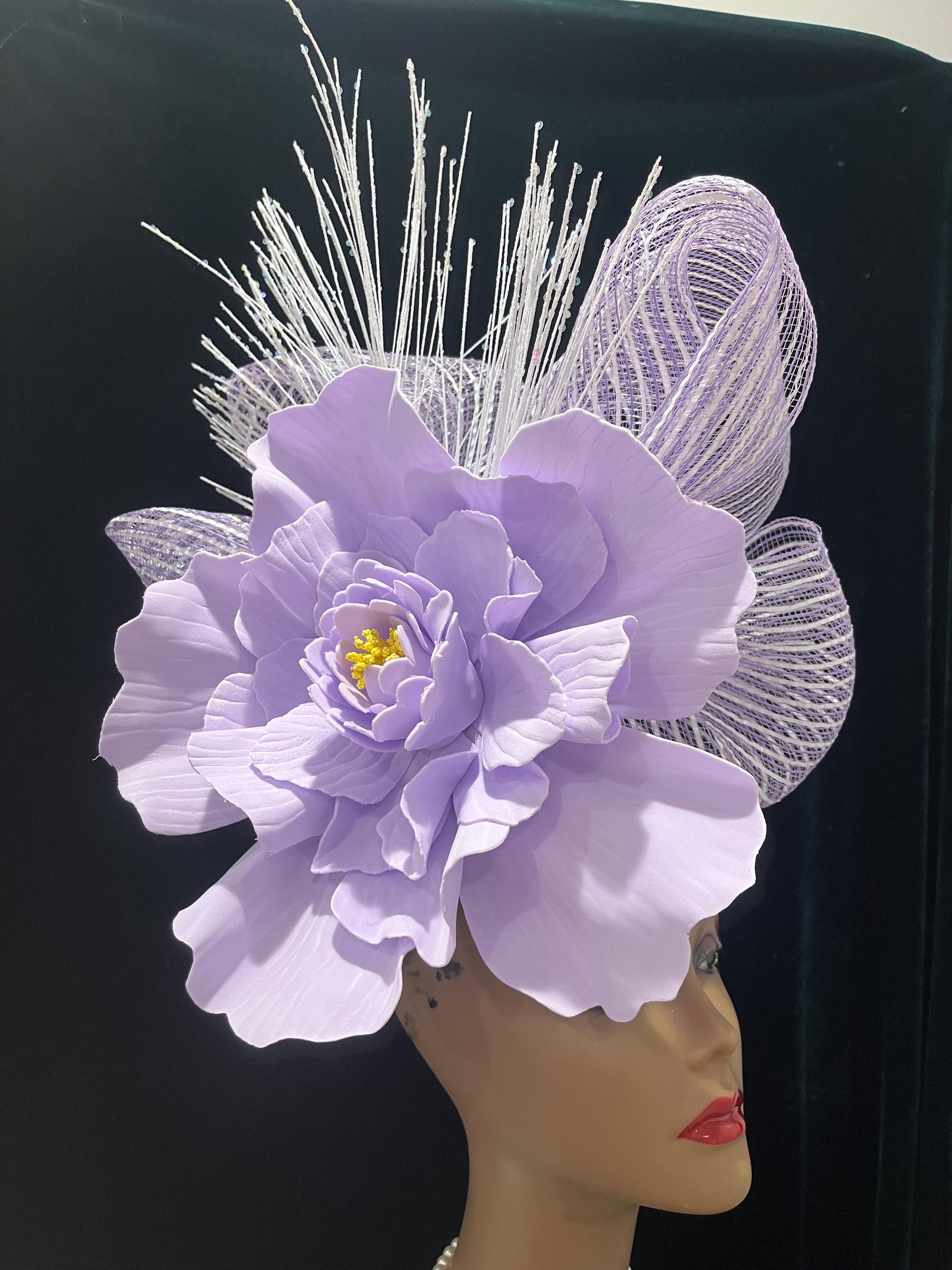 Lavender Derby Hat - Etsy