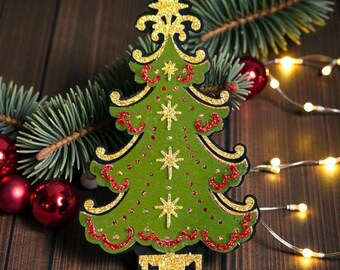 CHRISTMAS TREE Multi Layer Die Cut for Scrapbooking