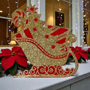 SLEIGH Multi Layer Die Cut Embellishment for scrapbooking
