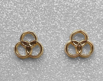 Bookish Earrings ~ Crescent City ~ Bryce’s Necklace Inspired ~ 14 Carat Gold Plated