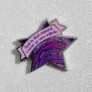 Enamel Pin ~ Perks of being a Wallflower Inspired