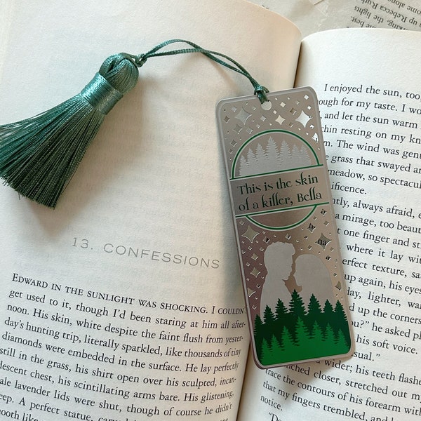 Metal Bookmark ~ Twilight Skin of a Killer