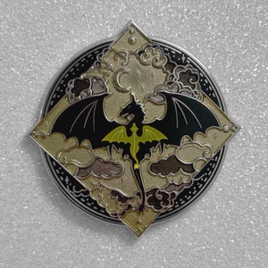 Enamel Pin ~ Fourth Wing Dragons - Fully Licensed