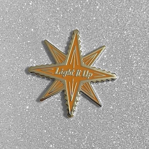 Enamel Pin ~ Light it up ~ Crescent City inspired