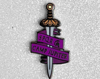 Enamel Pin ~ Heroes of Olympus SPQR Inspired