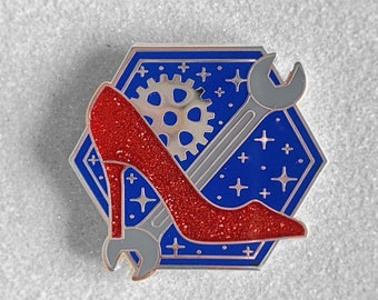 Enamel Pin ~ Cinder ~ The Lunar Chronicles Inspired