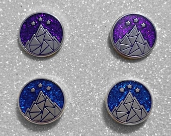 Stud Earrings ~ Night Court Inspired ~ Sterling Silver Plated