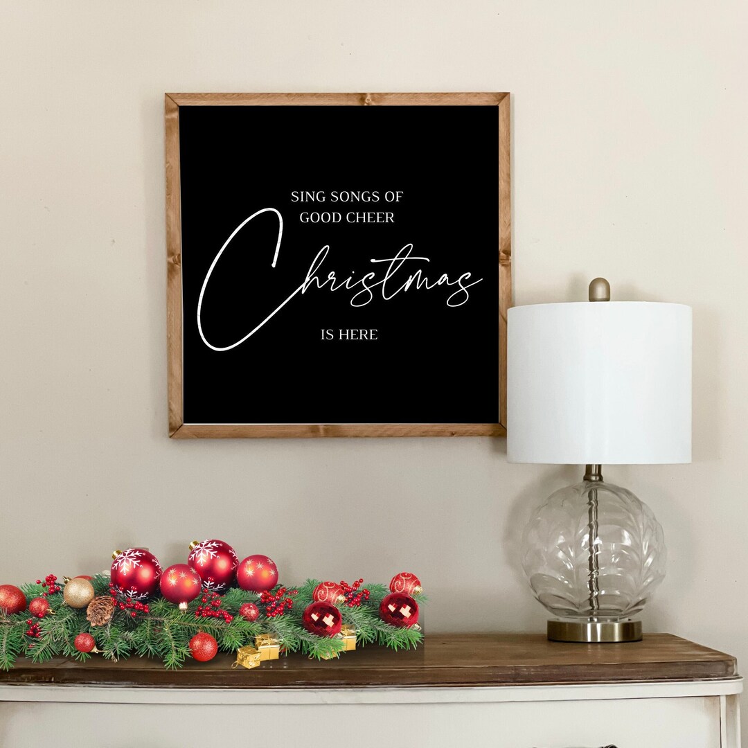 Songs Of Good Cheer Christmas Is Here 