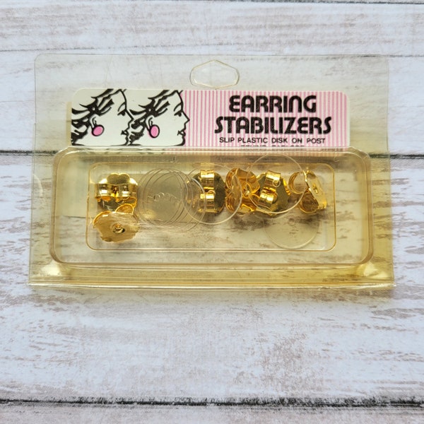 Earring Stabilizers, for large heavier earrings