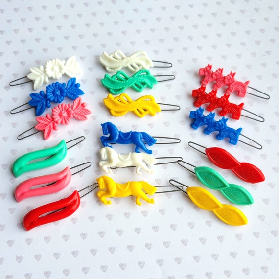 Plastic hair clips on sale for toddlers