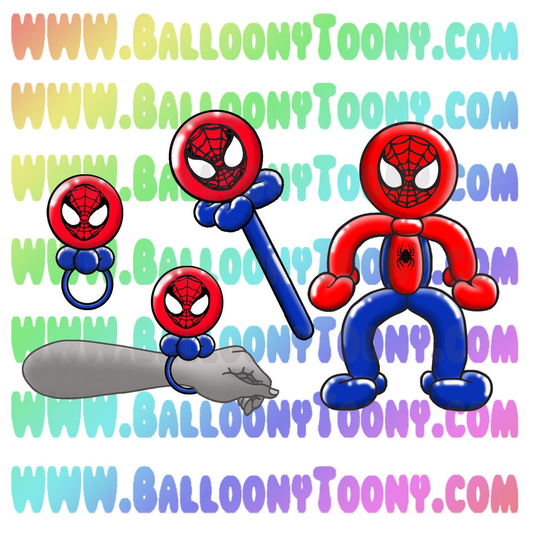 Action Figure newly Redone Variety Pack Balloon Animal 5 Images BUNDLE ...