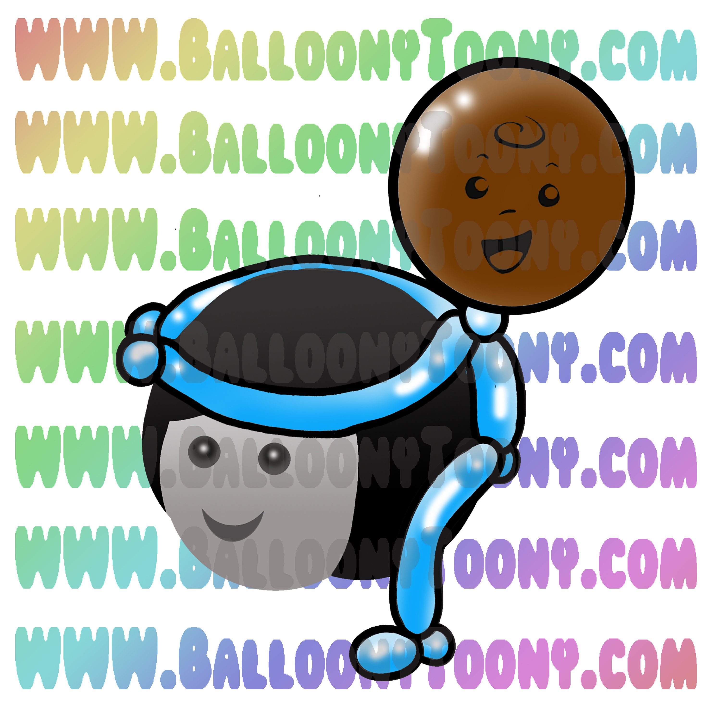 Baby Hitchhiker Hat Balloon Animal Images - Balloon Menu Clipart ...