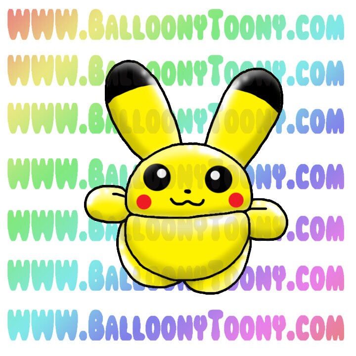 三嶋くろね　版画　8.15 happy balloon Chibi Pop Culture Balloon Animal 10 Image BUNDLE - Balloon