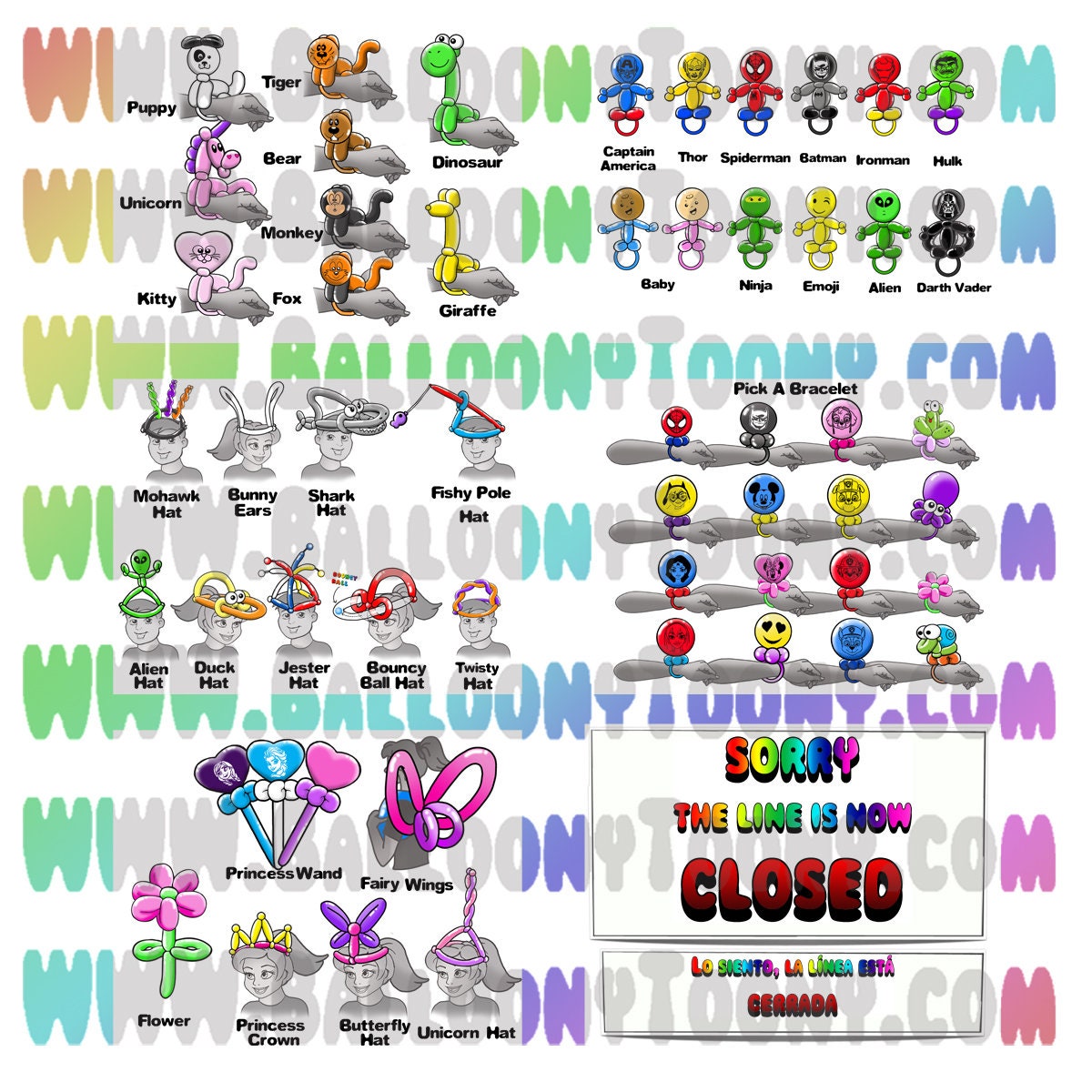 Festival TOTAL BUNDLE - 54 images, 5 pages, Line Closing Strategy