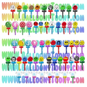Fast Wand Mega BUNDLE Balloon Animal 83 Images - Balloon Menu  Clipart - Fast Wands for line work