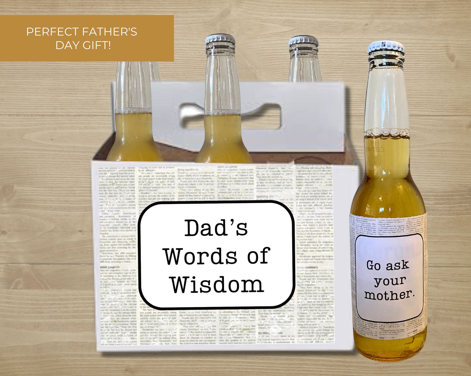 Father's Day Printable Beer, Soda, Hilarious Drink Bottle Labels ...