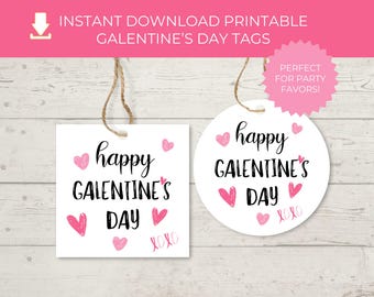 Etiquetas para presentes do Dia das Amigas para imprimir, etiquetas para lembrancinhas, adesivos para festa, noite das meninas, redondas e quadradas de 5 cm e 6,3 cm, download instantâneo.