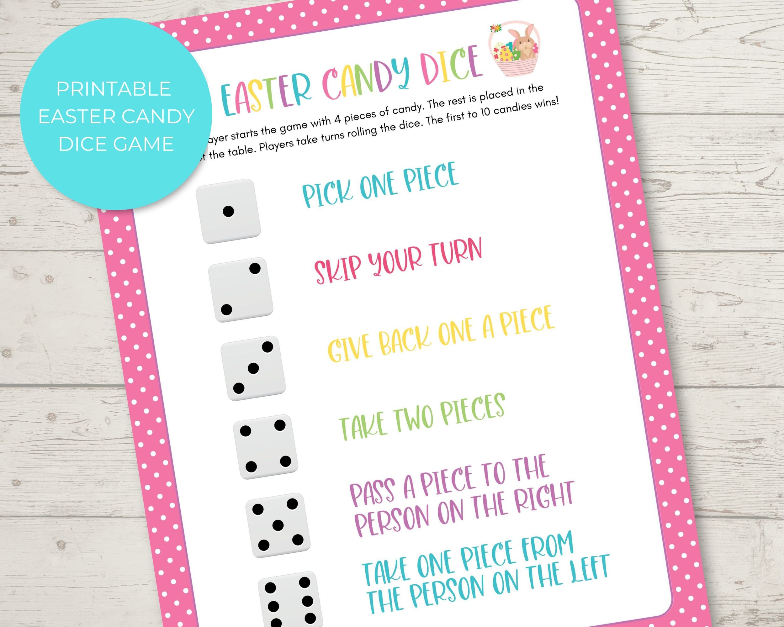 Instant Download, Printable Easter Kids Activity Bundle, 7 Easter Games ...