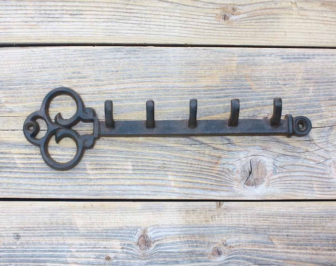 Cast Iron Key Rack, Classic Key Holder for Wall - Etsy