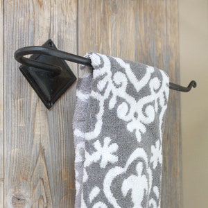 Cast Iron Towel Bar, Classic Hand Towel Holder