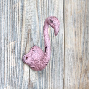 Flamingo coat hooks top