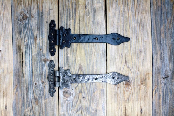 Decorative Hinges, Cast Iron Barn, Shed or Gate Door Hinge 