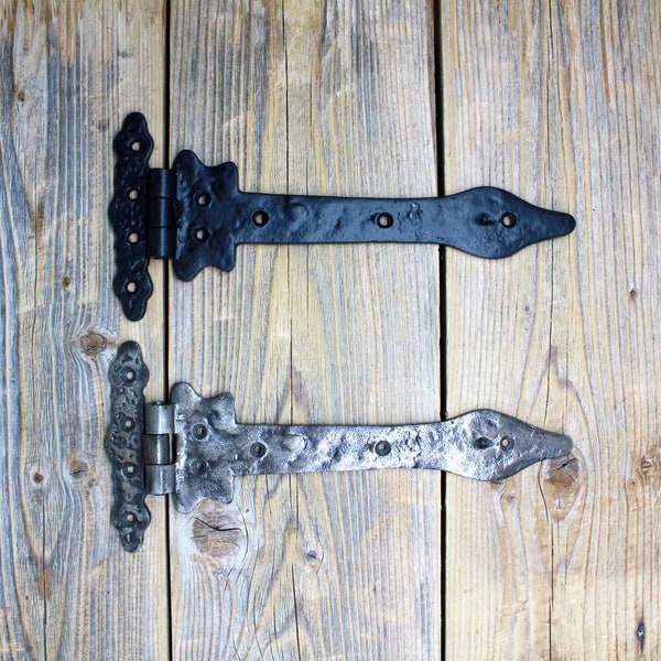 Decorative Hinges, Cast Iron Barn, Shed or Gate Door Hinge