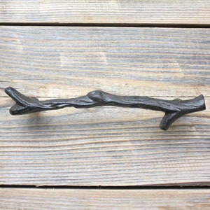 Twig or Branch Handles - Cast Iron Drawer Pulls