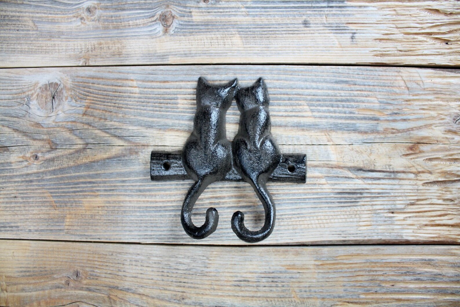 Cat Hook Cast Iron Cat Tail Coat Hook Gift for Cat Lover Etsy Canada