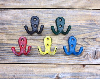 Colourful Double Hooks