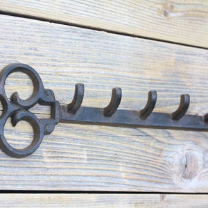Cast Iron Key Rack, Classic Key Holder for Wall - Etsy