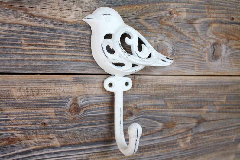 Bird Hook Coat Hook Cast Iron Bird Hook Etsy