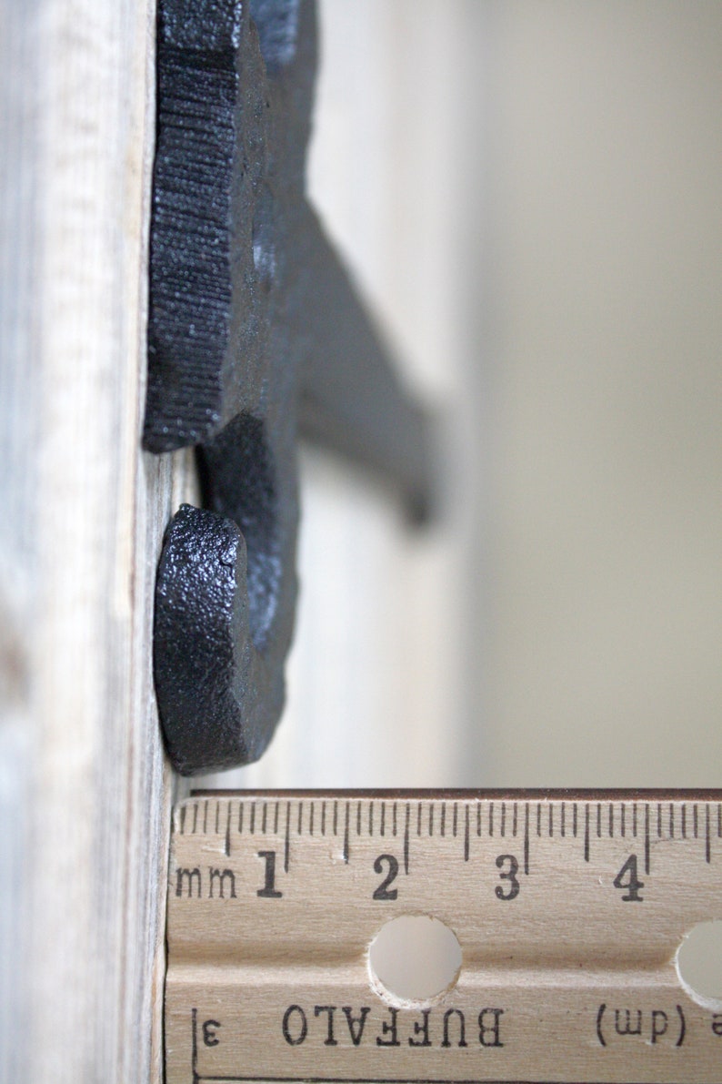 Cast Iron Barn Door Hardware Decorative Faux Hinge Dummy Etsy