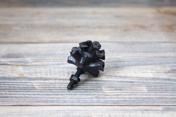 Pinecone Drawer Knob Cabinet Knob Pinecone Drawer Pull Etsy