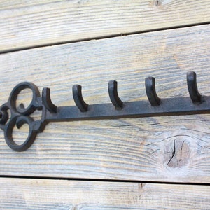 Cast Iron Key Rack, Classic Key Holder for Wall - Etsy