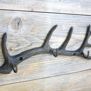 Entryway Antler Key Rack, Deer Antlers Key Holder for Wall - Etsy Canada