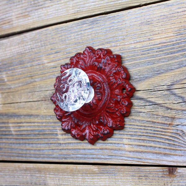 Glass Knob Backplate Etsy