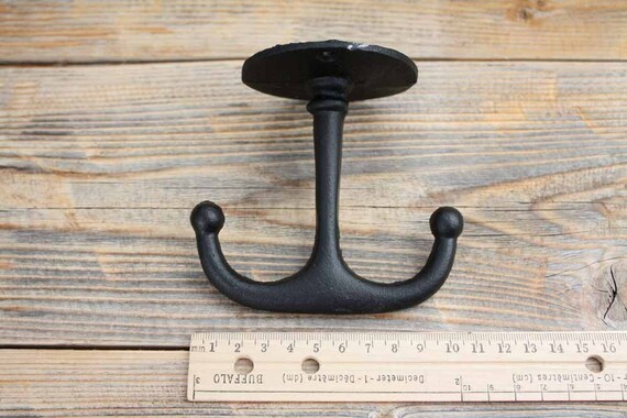 Cast Iron Ceiling Double Hook Pendant Light Hook Planter Ceiling Hook