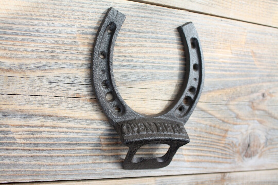 Horseshoe Bottle Opener Horse Lover Bottle Opener Beer Etsy