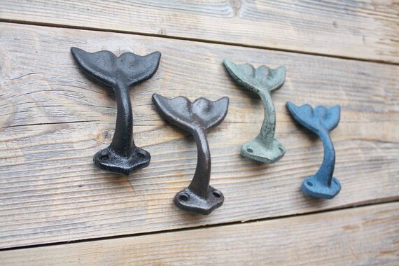 Whale tail towel hooks hotsell