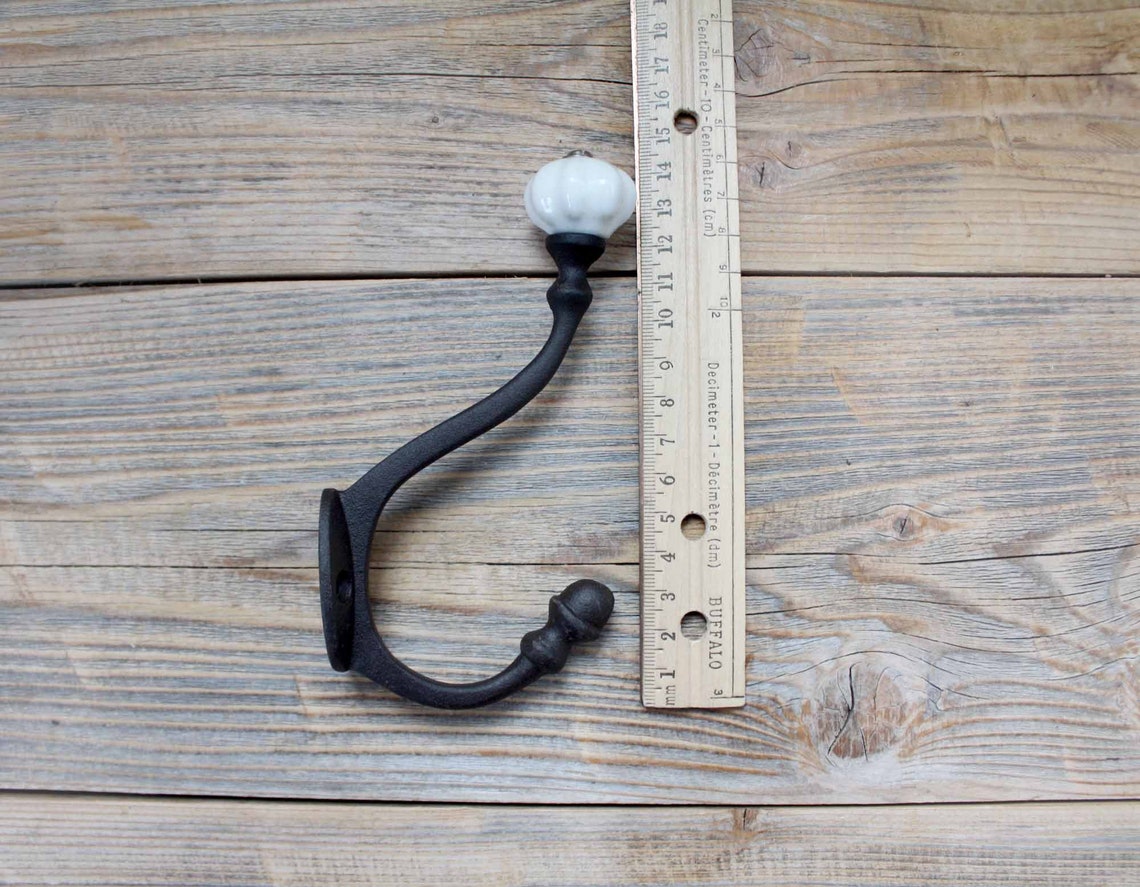 Antique Style Coat Hook Decorative Ceramic Knob Coat Hook Etsy