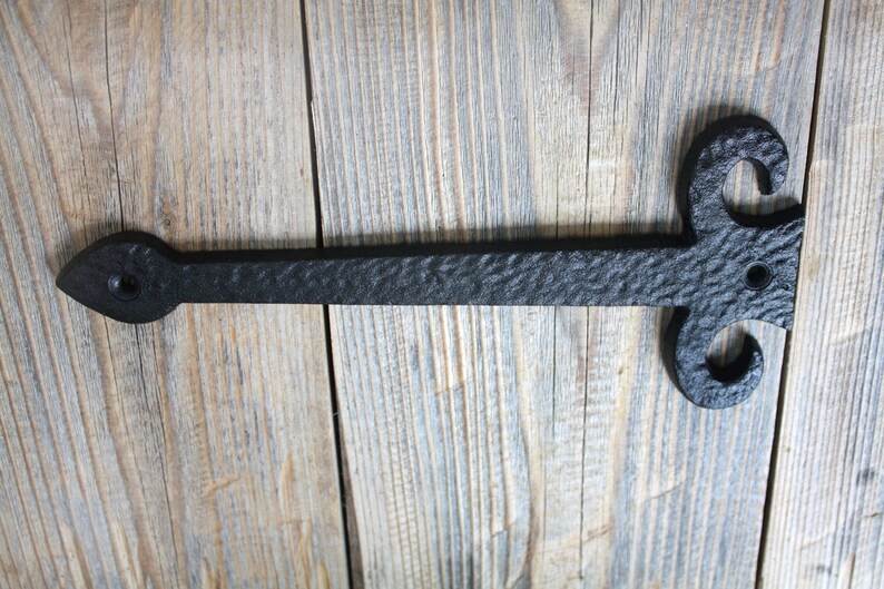 Cast Iron Barn Door Hardware Decorative Faux Hinge Dummy
