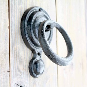 thumbnail interactive-video image 1 of Desktop Decoration 2025 Hanging Door Knocker-Heavy Duty Gothic 1 of 13