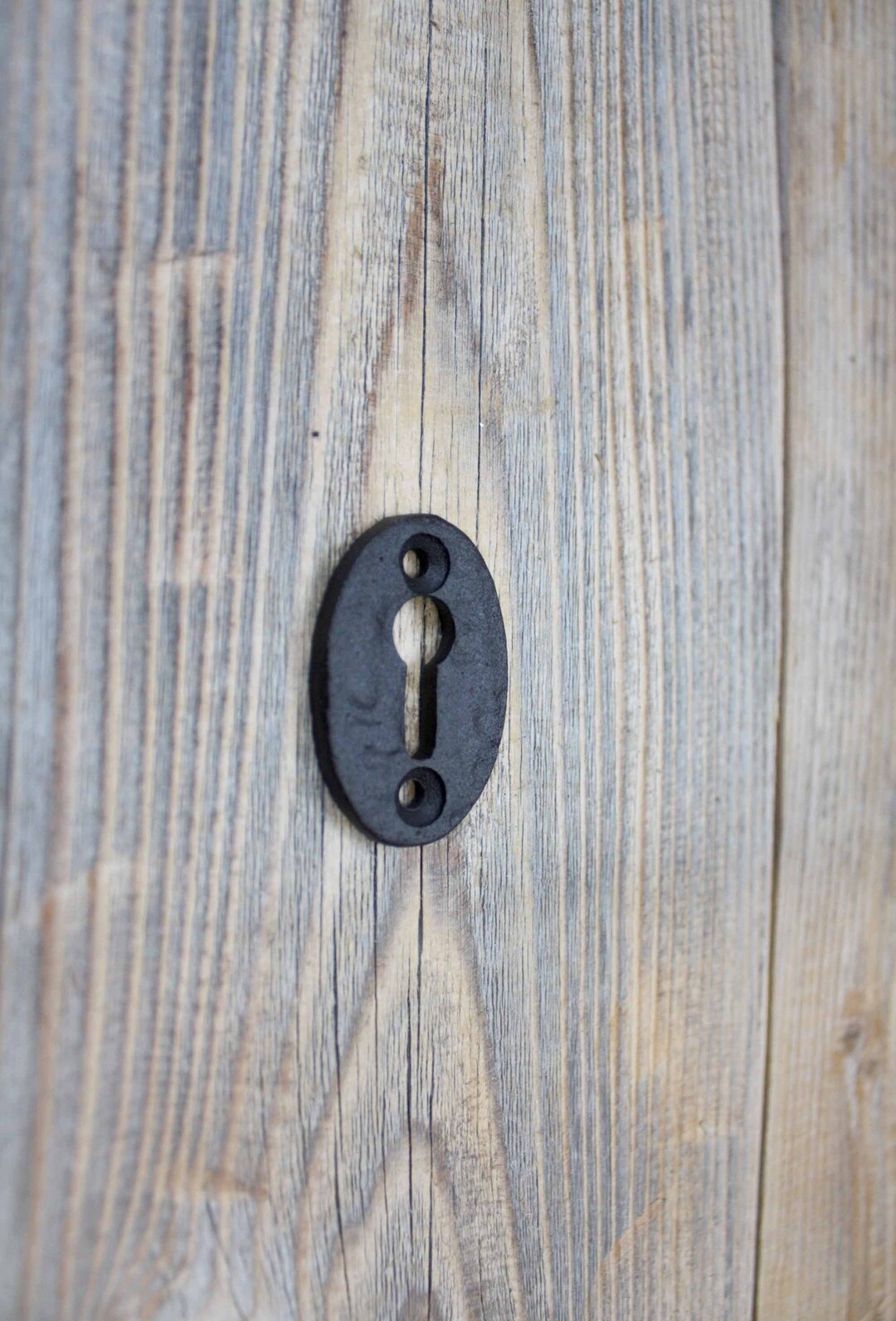 Key Hole Plate Keyhole Cover Cast Iron Door Hardware Etsy