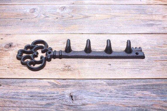 Cast Iron Key Rack Key Holder Hook Etsy Denmark