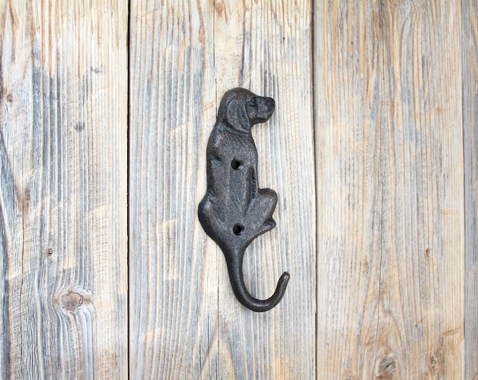 Dog Tail Hook, Cast Iron Dog Hook Etsy