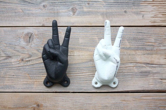 Hand shaped coat hooks hotsell