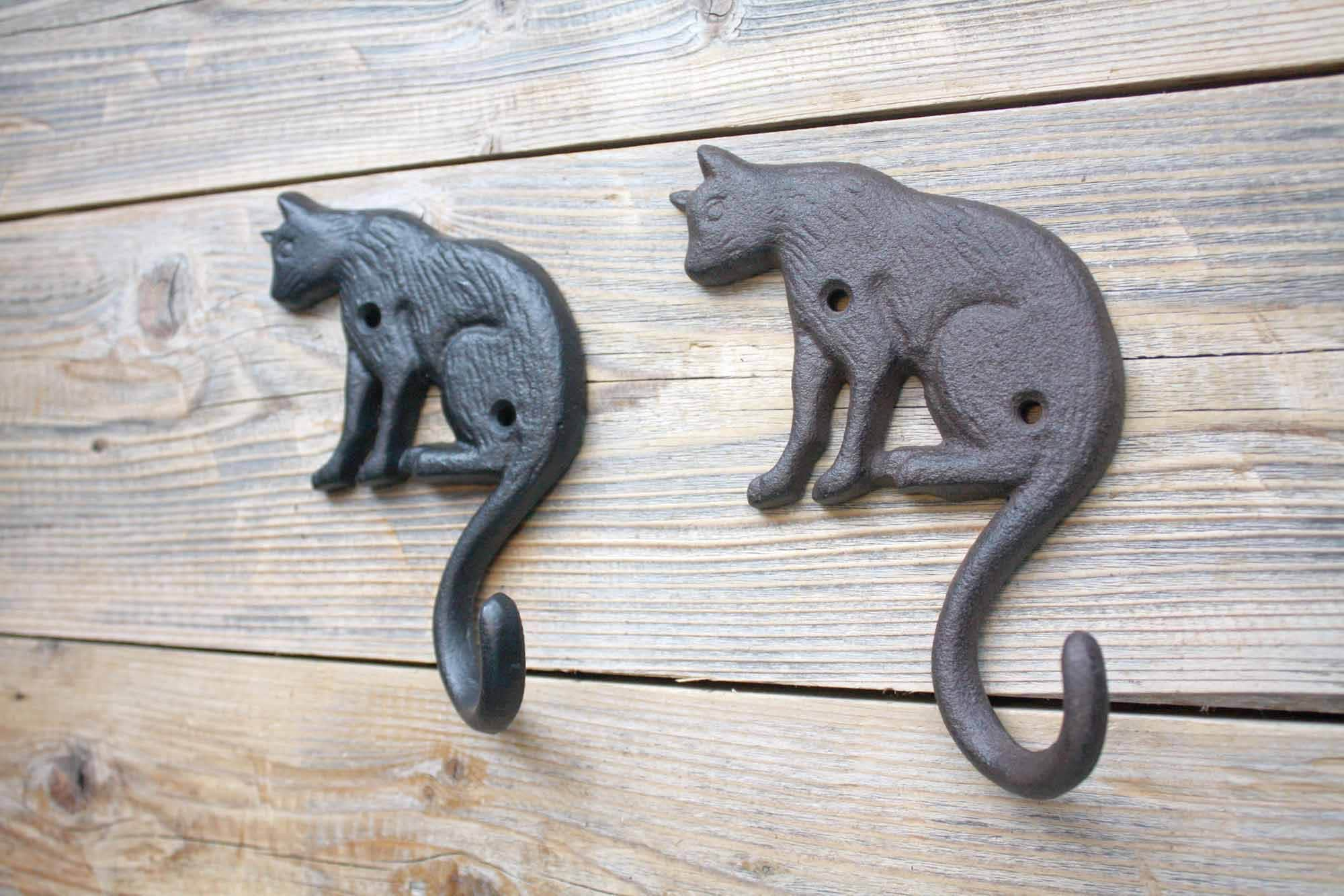 Cast Iron Cat Tail Hook, Single Coat Hook -  Canada